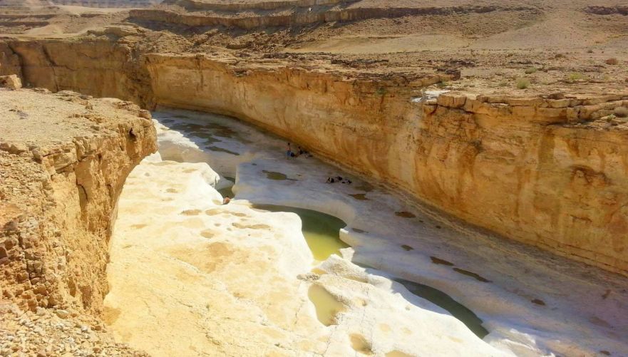 טיול בחלקו התחתון של נחל פרס | צילום: אסף מדמון