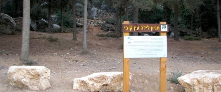 חניון לילה עיו קובי - פארק בגין - פארק בגין - עין קובי (1)