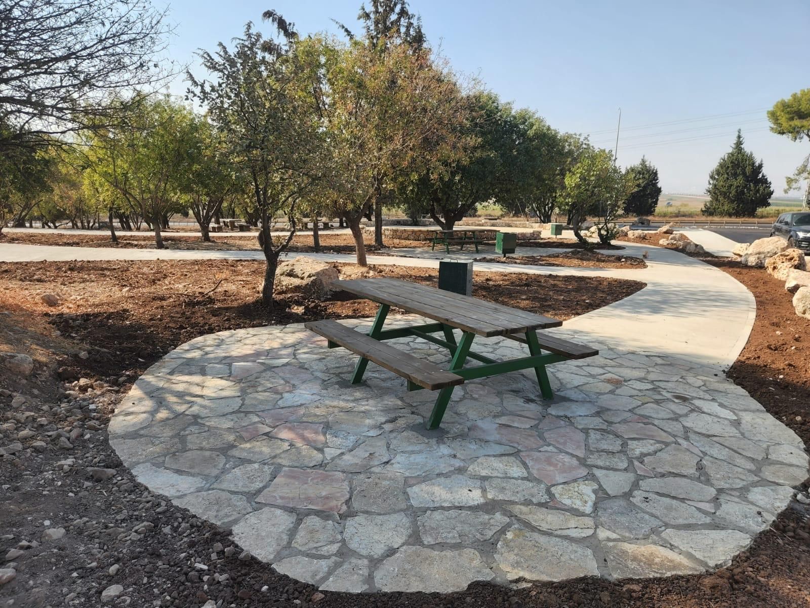 פינות ישיבה מוצלות | צילום: עבד באדרנה, קרן קימת לישראל