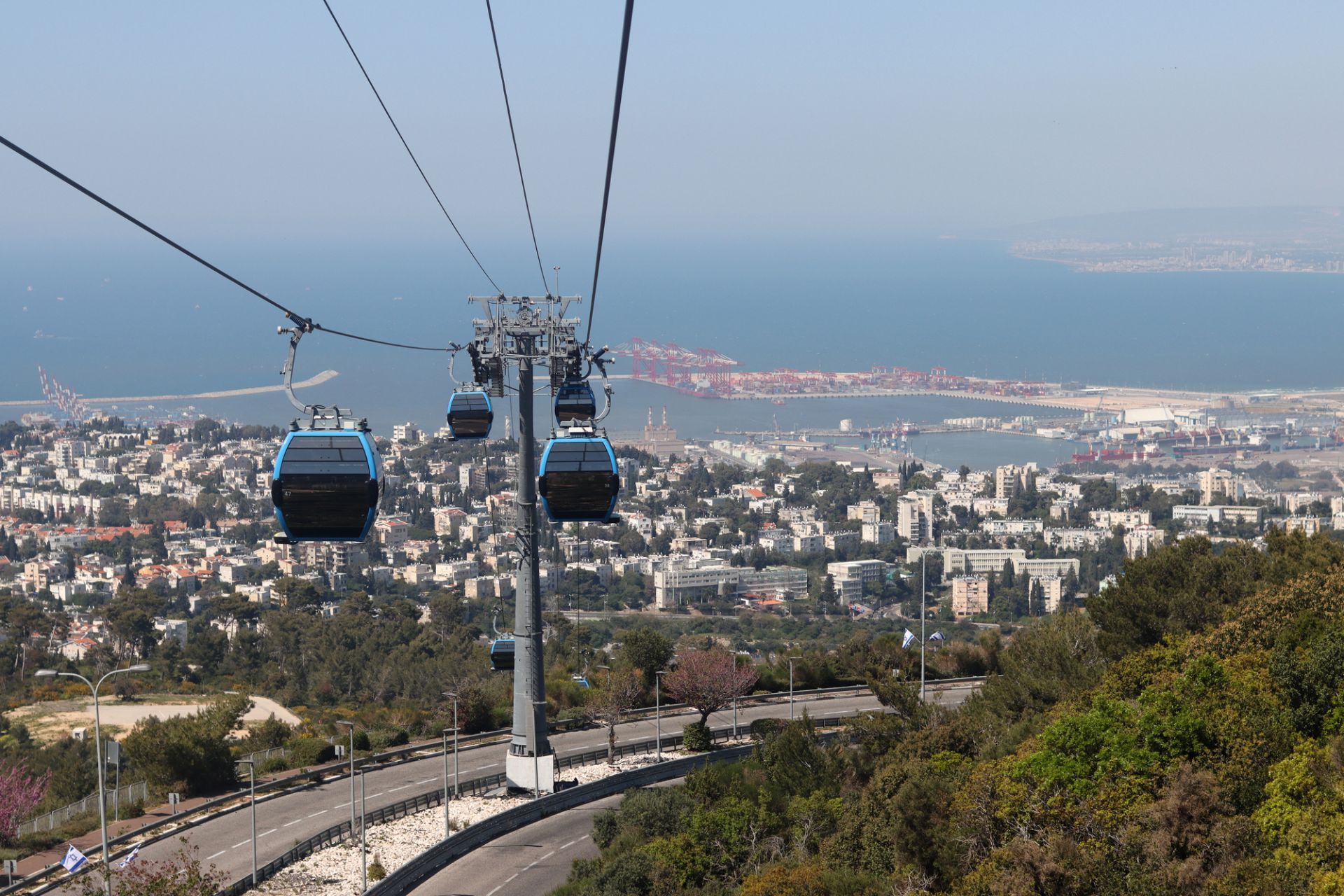 רכבלית חיפה | צילום: Depositphotos / maya_shustov