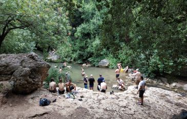 טיול צעירים (20-38) בנחל כזיב והמונפורט – הנחל הכי יפה בגליל (3)