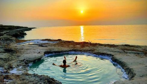 תמונה של עין קדם: מעיינות חמים בים המלח - למטייל בישראל (טיולי)