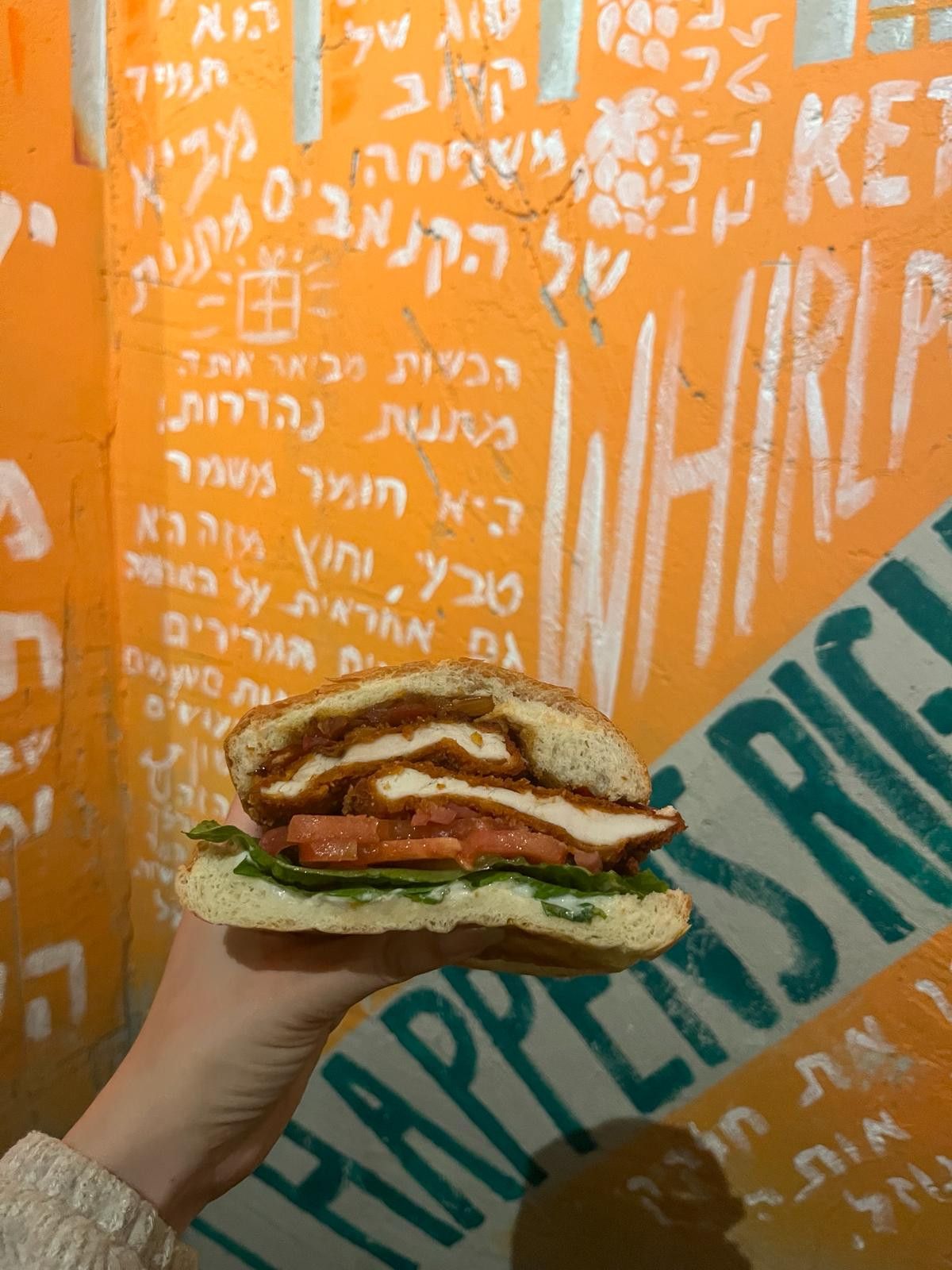 הכריך הכי פריך בעיר | צילום: אביב בצון