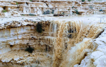 בעקבות הגשמים: חשש משיטפונות במדבר יהודה, ים המלח והערבה (2)