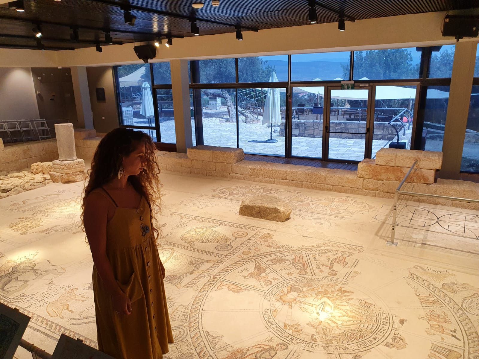 הפסיפסים של ציפורי. צילום: אן הורוביץ