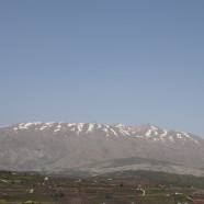 הר החרמון כפי שנראה מהמסלול