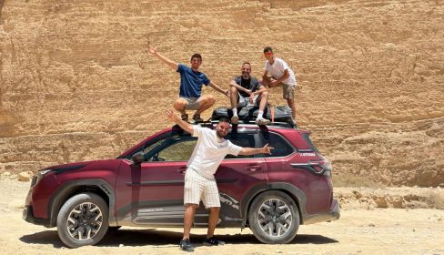 תמונה של צפו: אריאל רון חוצה את שביל ישראל 4X4 | יום 2 - מסע בערבה - למטייל בישראל (טיולי)