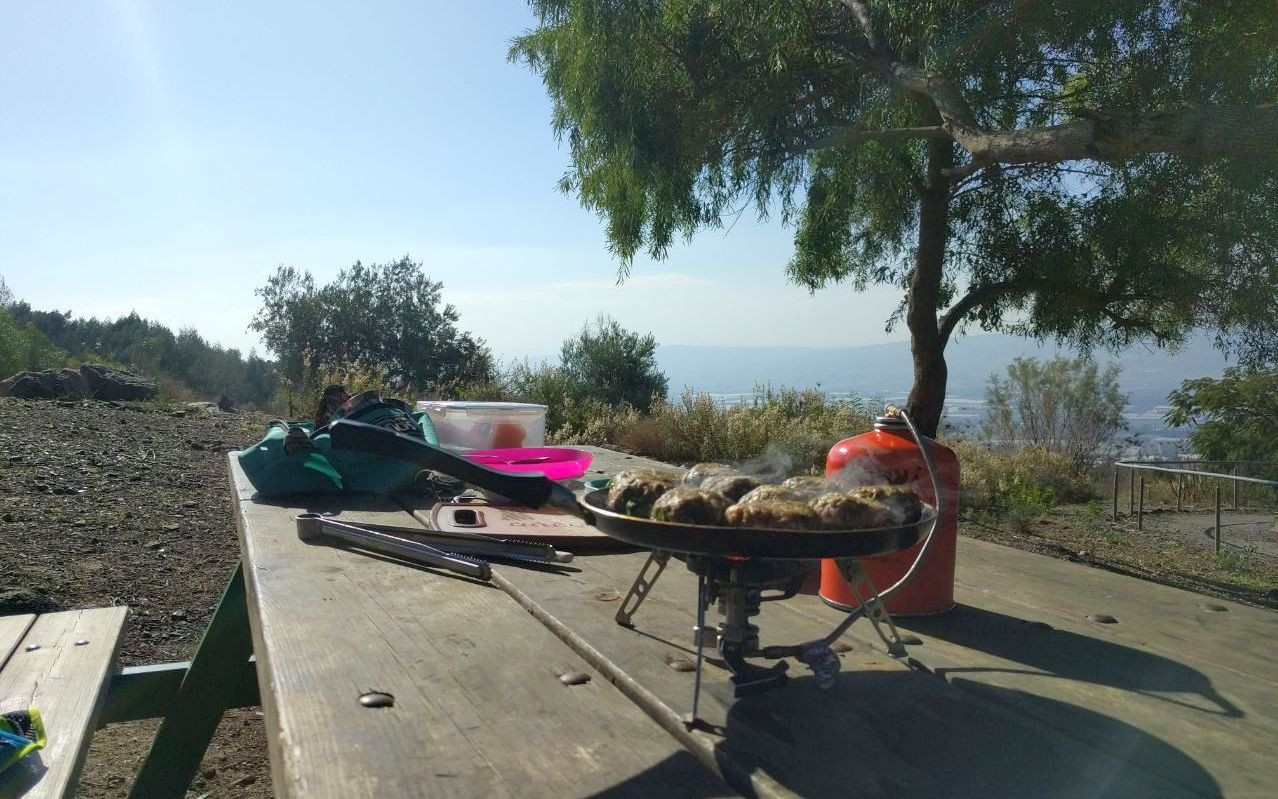 מול הנוף בעין תאופיק. צילום: נאור שקד