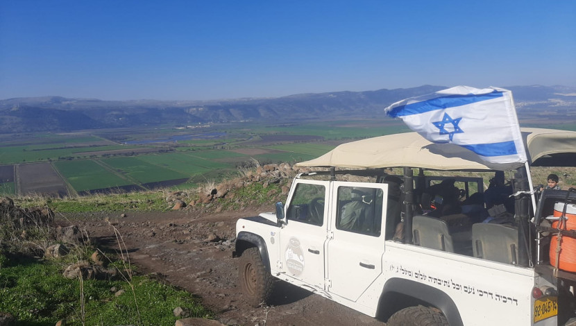 דרך ארץ: טיולי ג'יפים במורדות רמת הגולן (1)